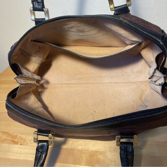 HCL Vintage W Germany Genuine Leather Satchel Bag - Picture 7 of 13
